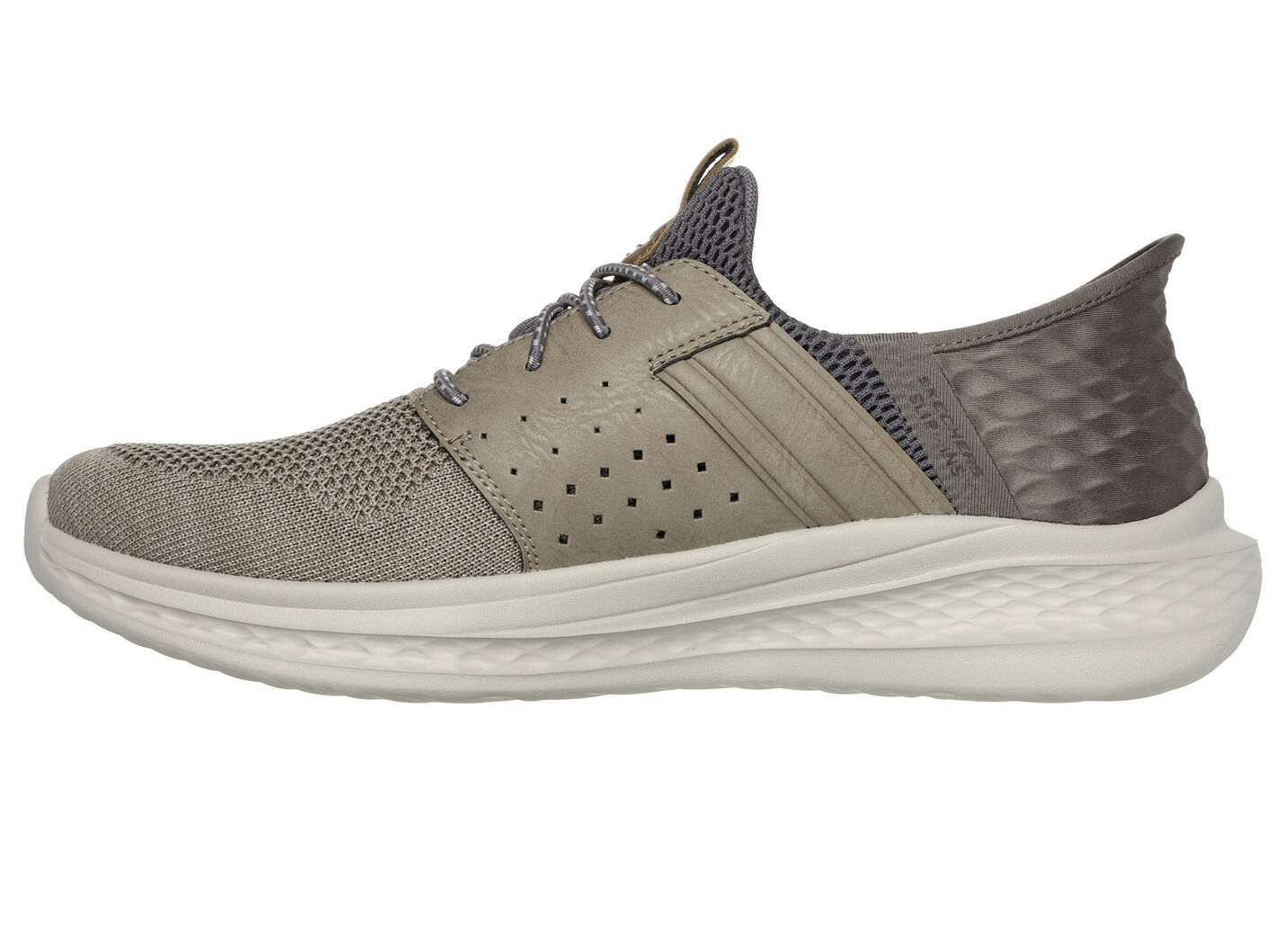 SKECHERS Slipper mit geformter Slip-Ins Fersenplatte