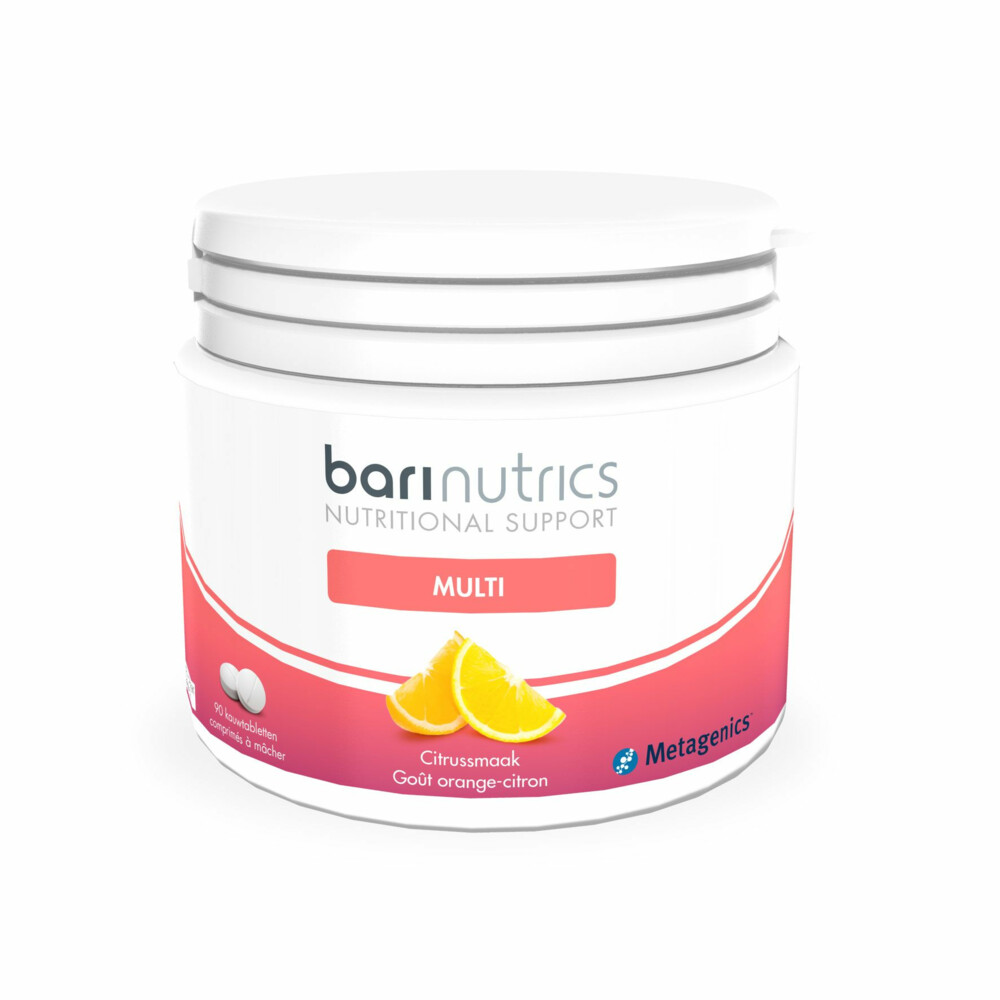 Metagenics Barinutrics Multi Citroen90 tabletten