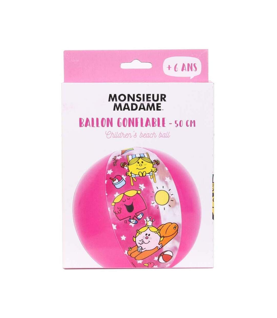 Ballon gonflable Monsieur Madame 50 cm