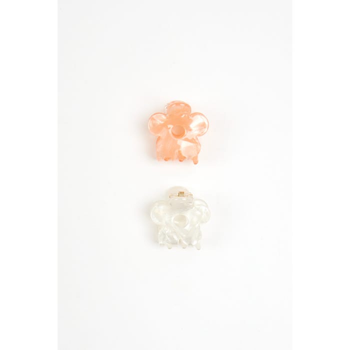 Veritas-Set 2 haarclips bloemen