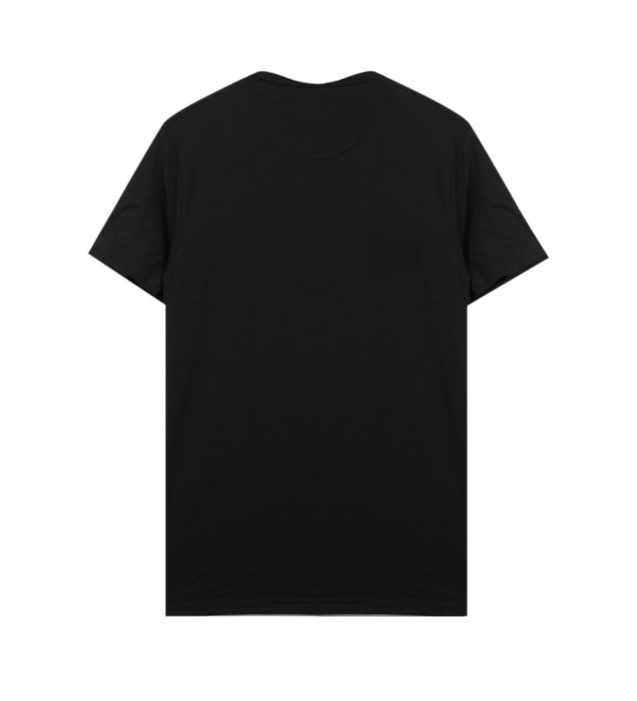 Conjunto de duas camisetas pretas de manga curta da Emporio Armani
