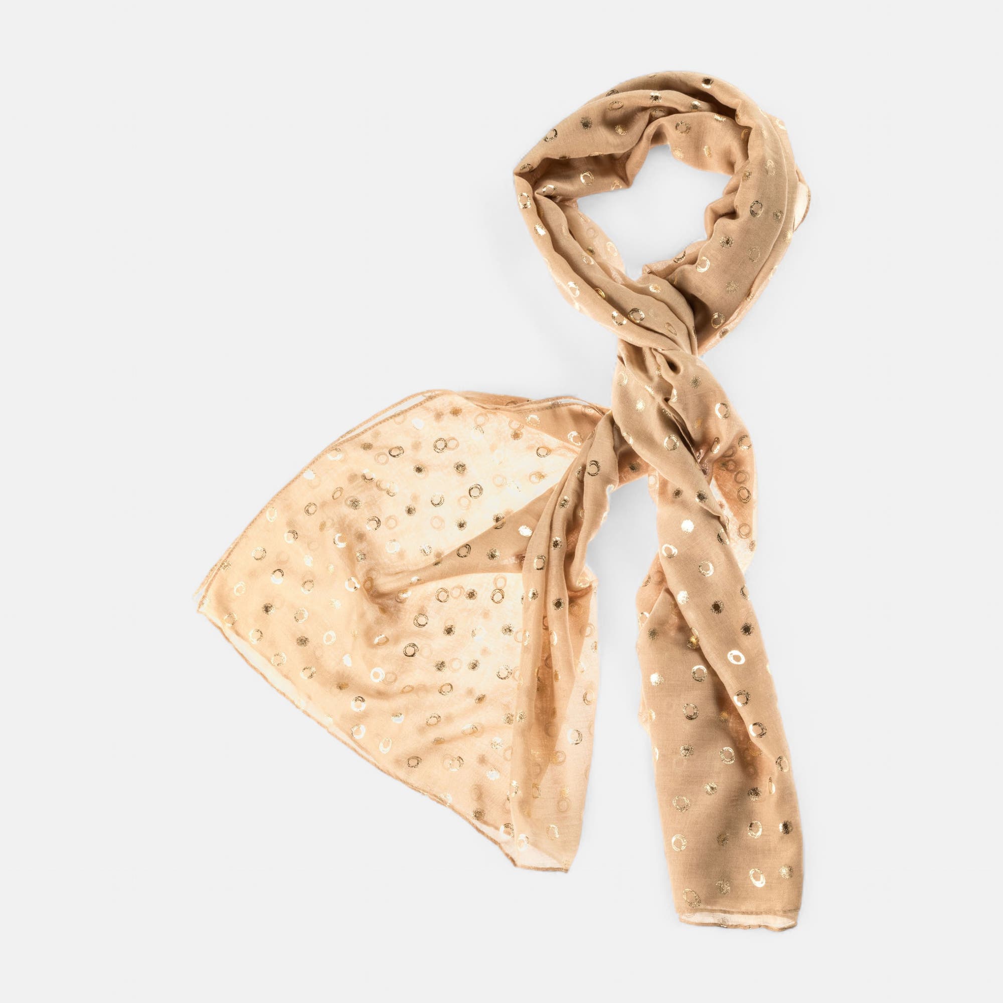 Foulard beige