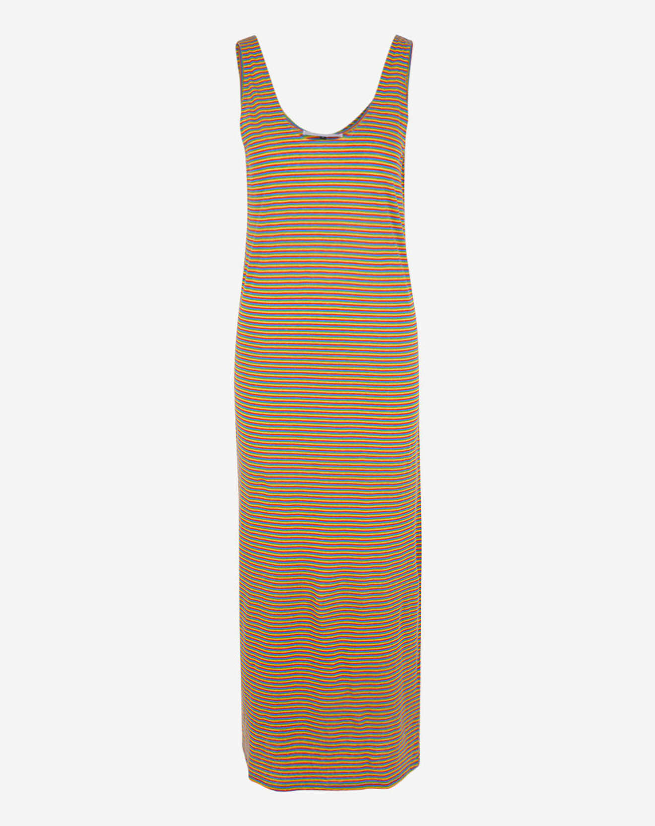 Galeries Lafayette Robe en Lin Nat multicolore