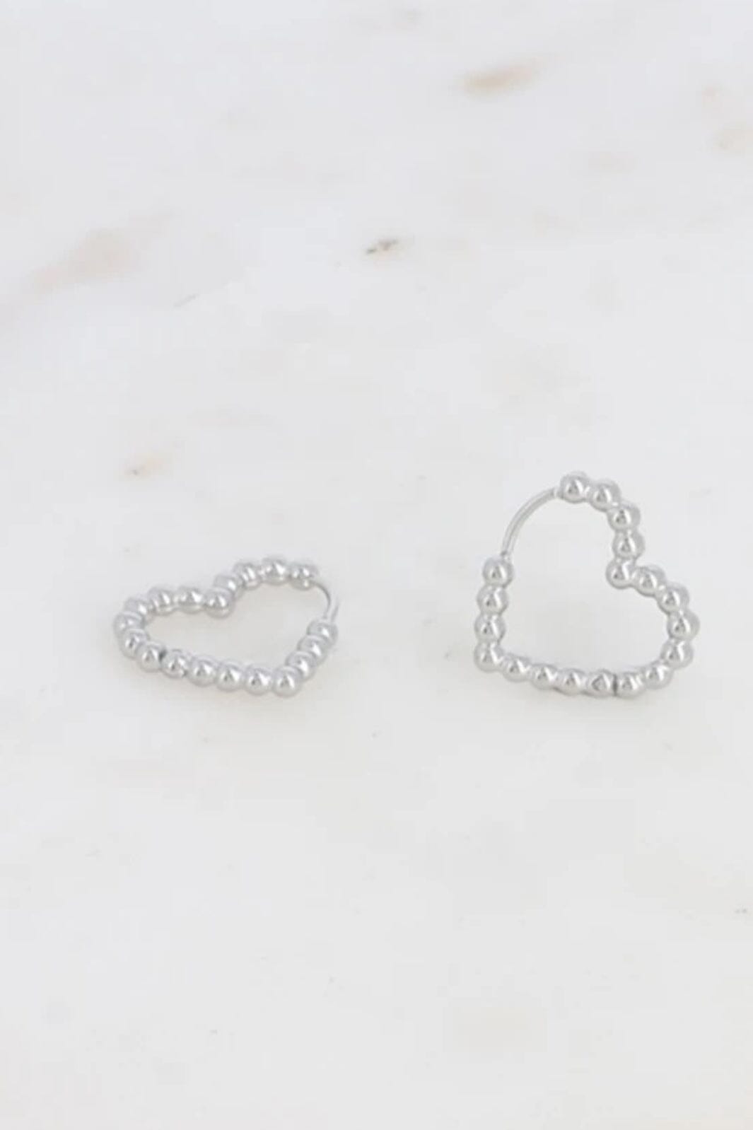 Mellow Moon Curtis heart Hoops BS1953E0300 forsolvet