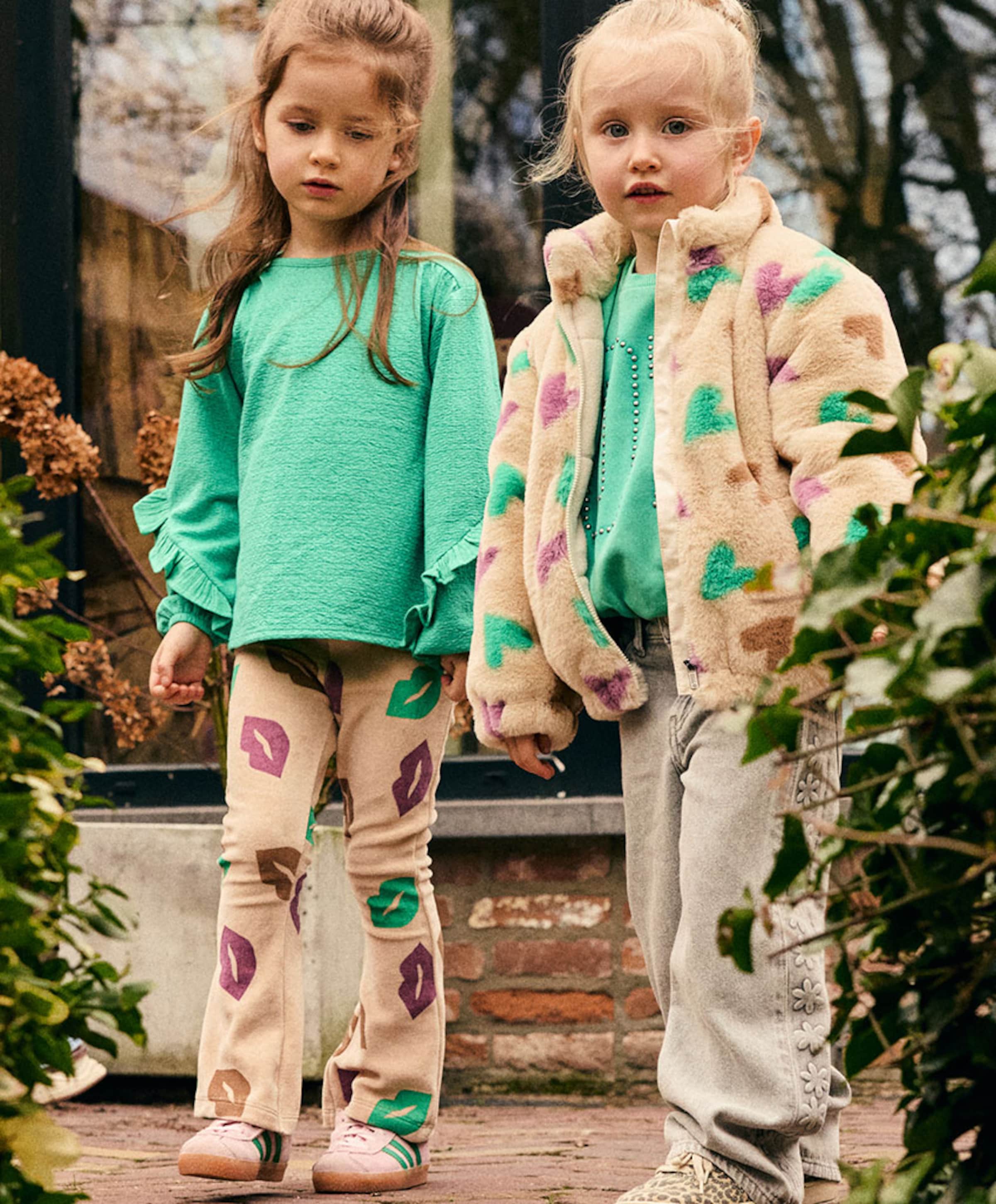 Daily7 Meisjes jas beige