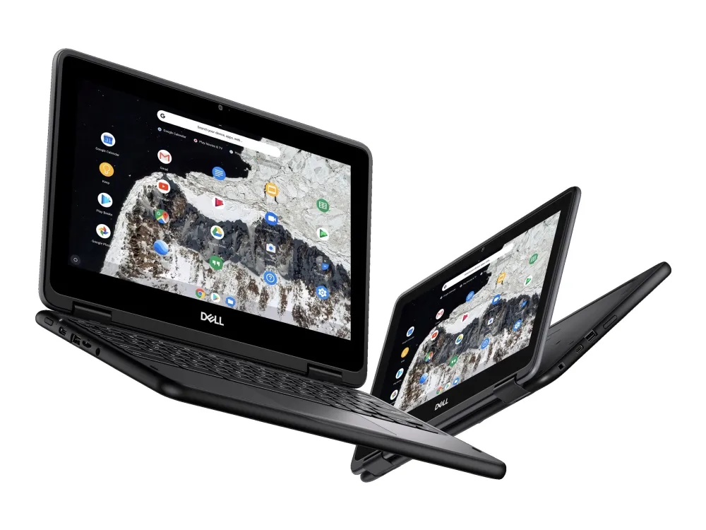 Dell Chromebook JSL 11 3110 2in1 - Flipdesign - Intel Celeron - N4500 / op til 2.8 GHz - Chrome OS - UHD Graphics - 4 GB RAM - 64 GB eMMC - 11.6