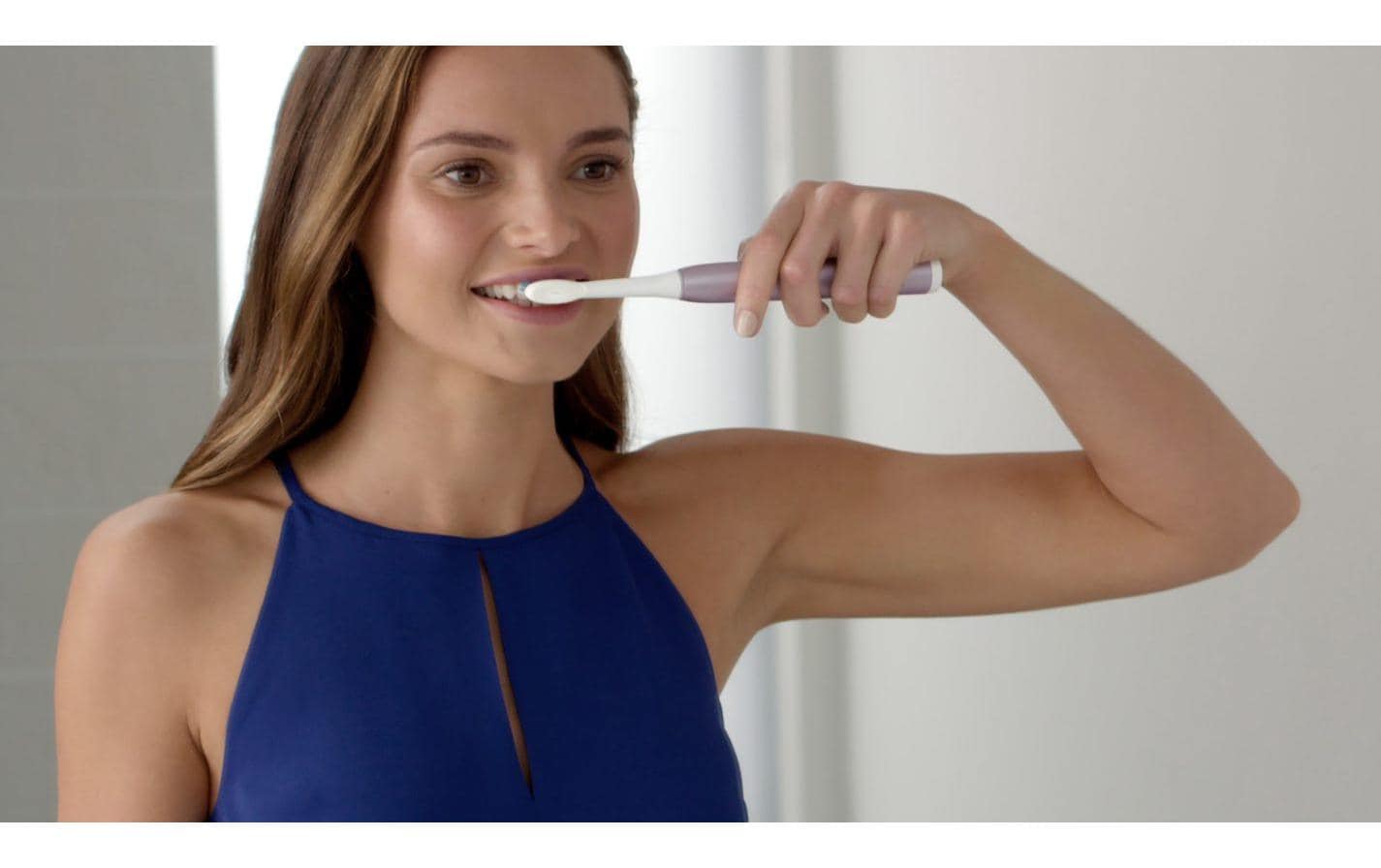Schallzahnbürste Pulsonic Slim Luxe 4100 RosegoldElektrische Zahnbürste