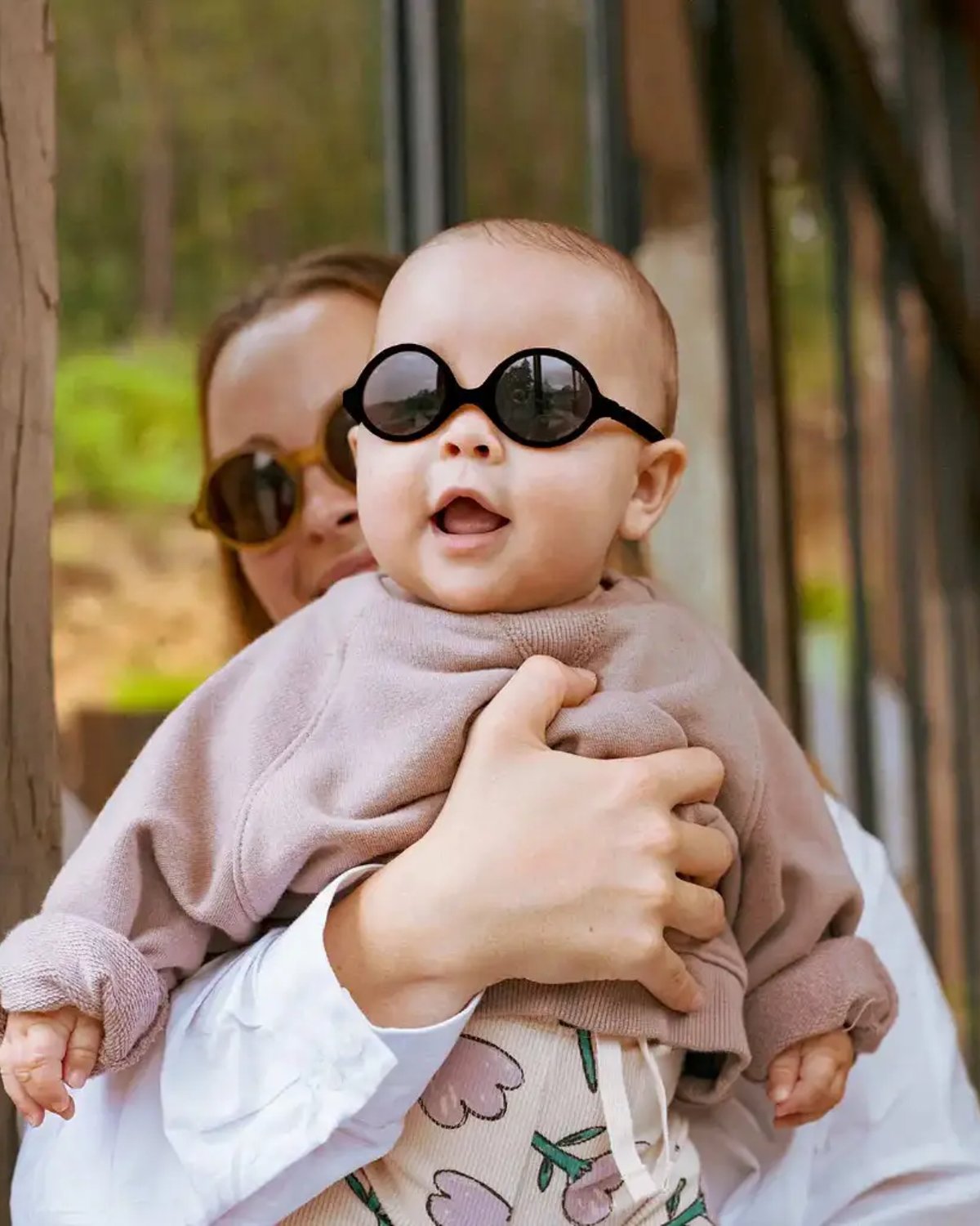 Solbriller Baby 0-1år – Fleksible & Uknuselig – Reversible 2i1 Størrelse | Diabola 2.0