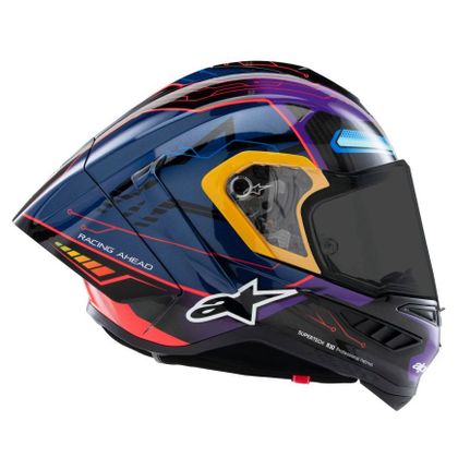 Casque Alpinestars SUPERTECH R10 MARTINATOR - JORGE MARTIN - Bleu / Violet