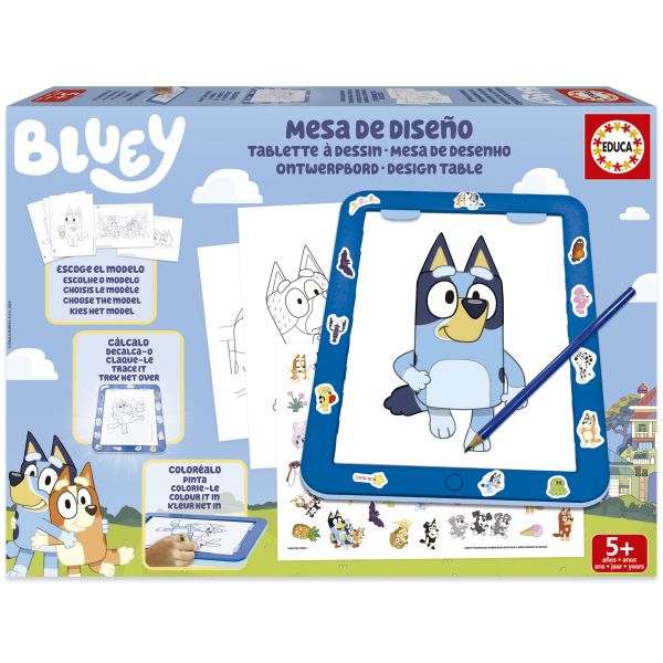 Educa Mesa De Desenho Bluey - 20005