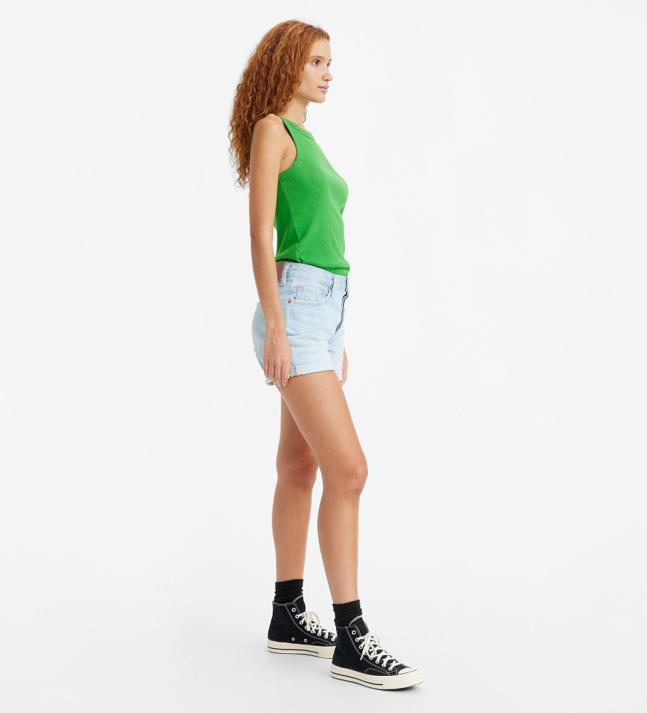 Shorts Levi's Rolled-Up 501 Azul