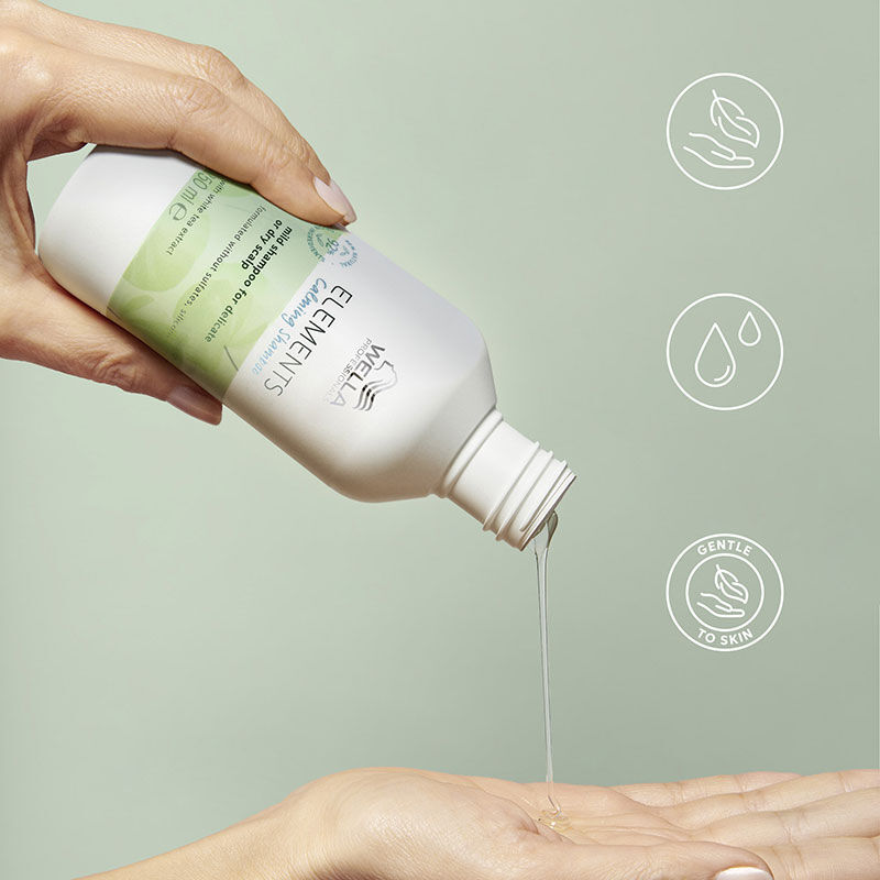 Shampooing apaisant pour cuir chevelu sec ou délicat Calming Elements 500ml