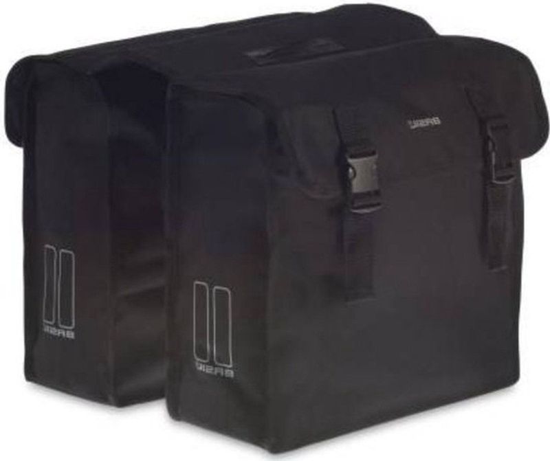 Basil Mara Dubbele Fietstas 35 Liter Zwart Xl