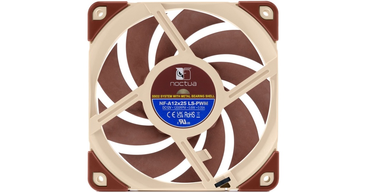 NoctuaNF-A12x25 LS-PWM case fan  (120 x 120 x 25 mm)