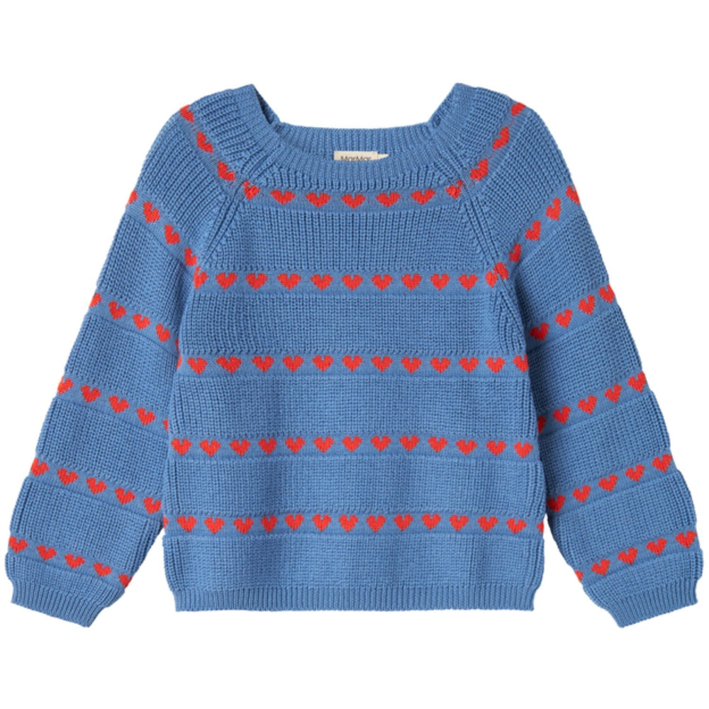 Køb MarMar Light Cotton Wool Pattern Heaven Hearts Torin Strik