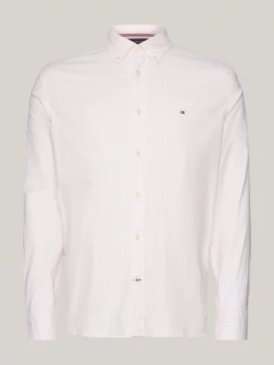 Camisa Oxford com Listras Flex da Coleção 1985