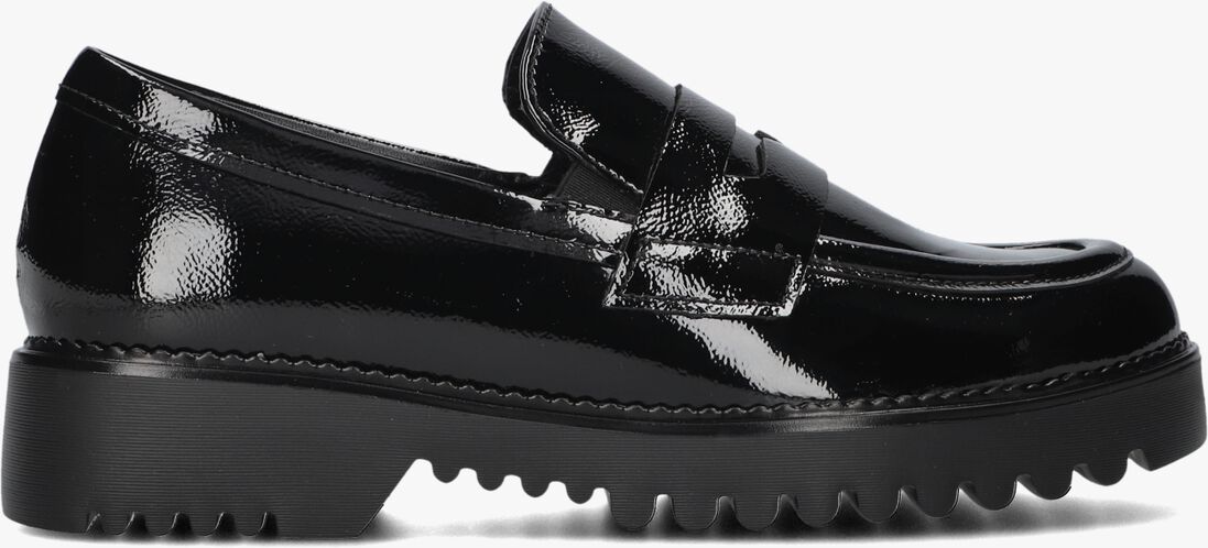 zwarte gabor loafers 453