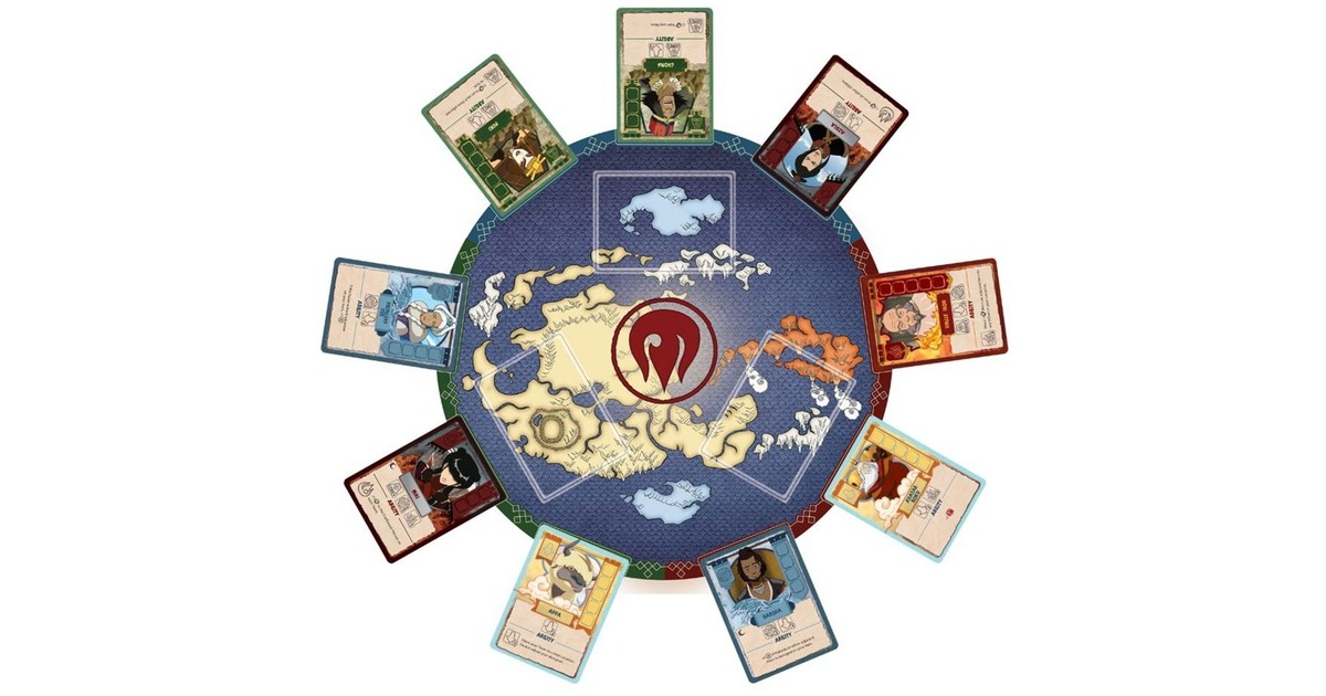 European Player NetworkRising - Avatar the last airbender: Fire Nation Bordspel  (Engels, 1 - 5 spelers, 60 minuten, Vanaf 10 jaar)