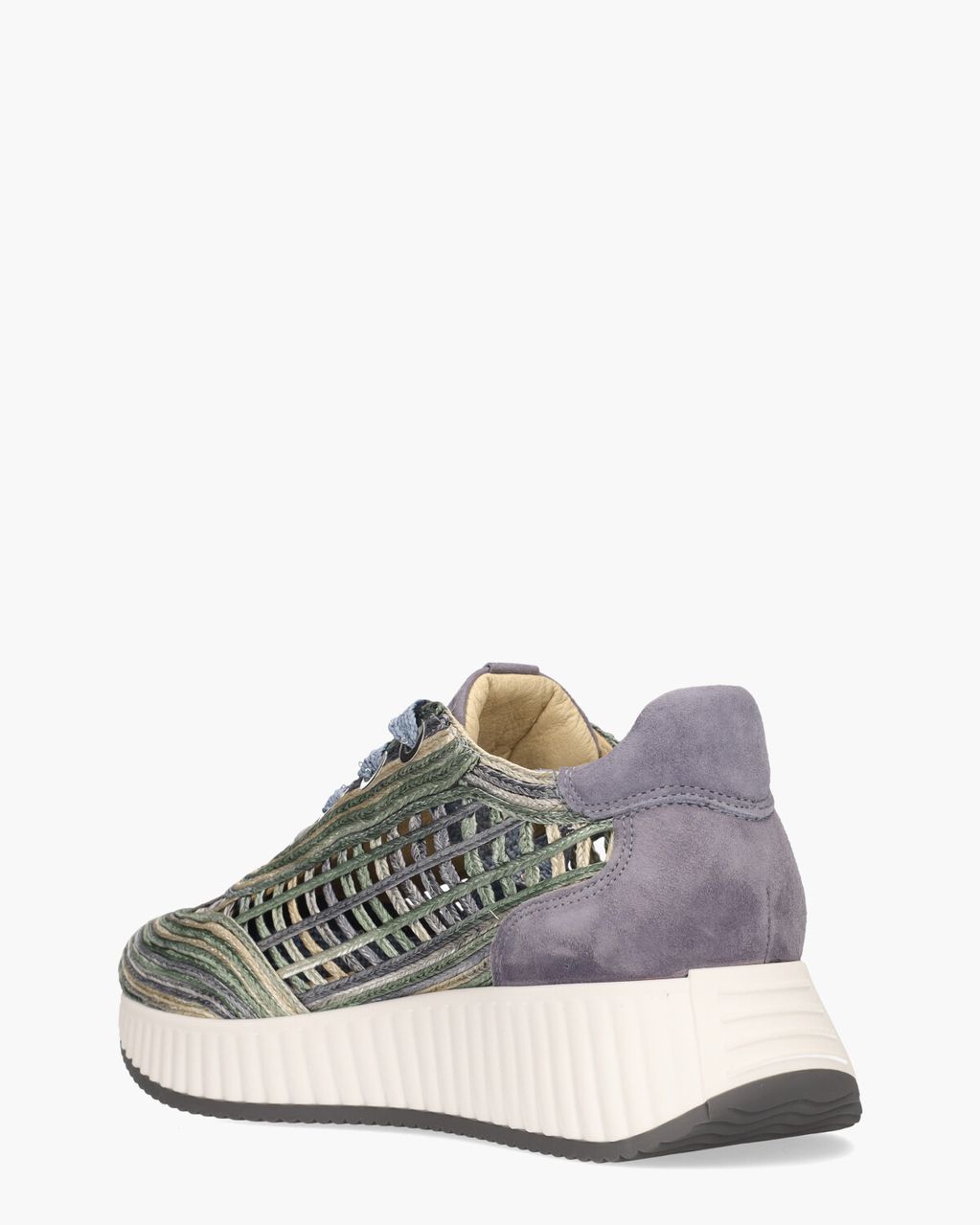 Softwaves Ardi Blauw/Multicolor Damessneakers