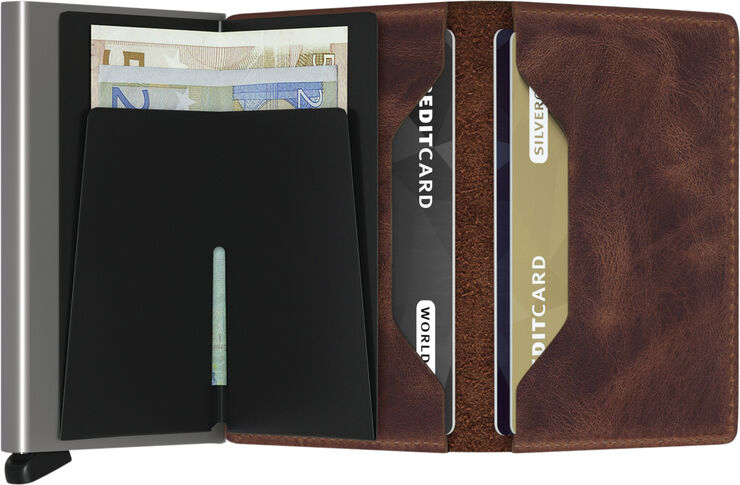 Secrid Slimwallet Brun