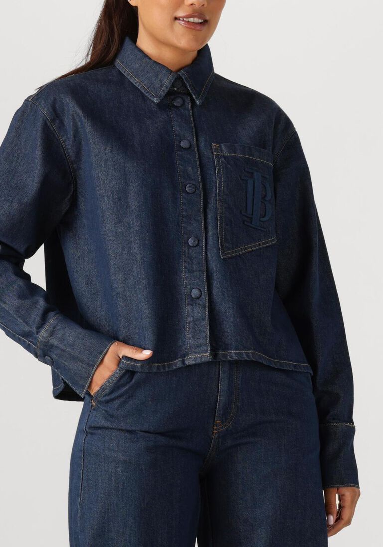 donkerblauwe ibana blouses brisa blouse