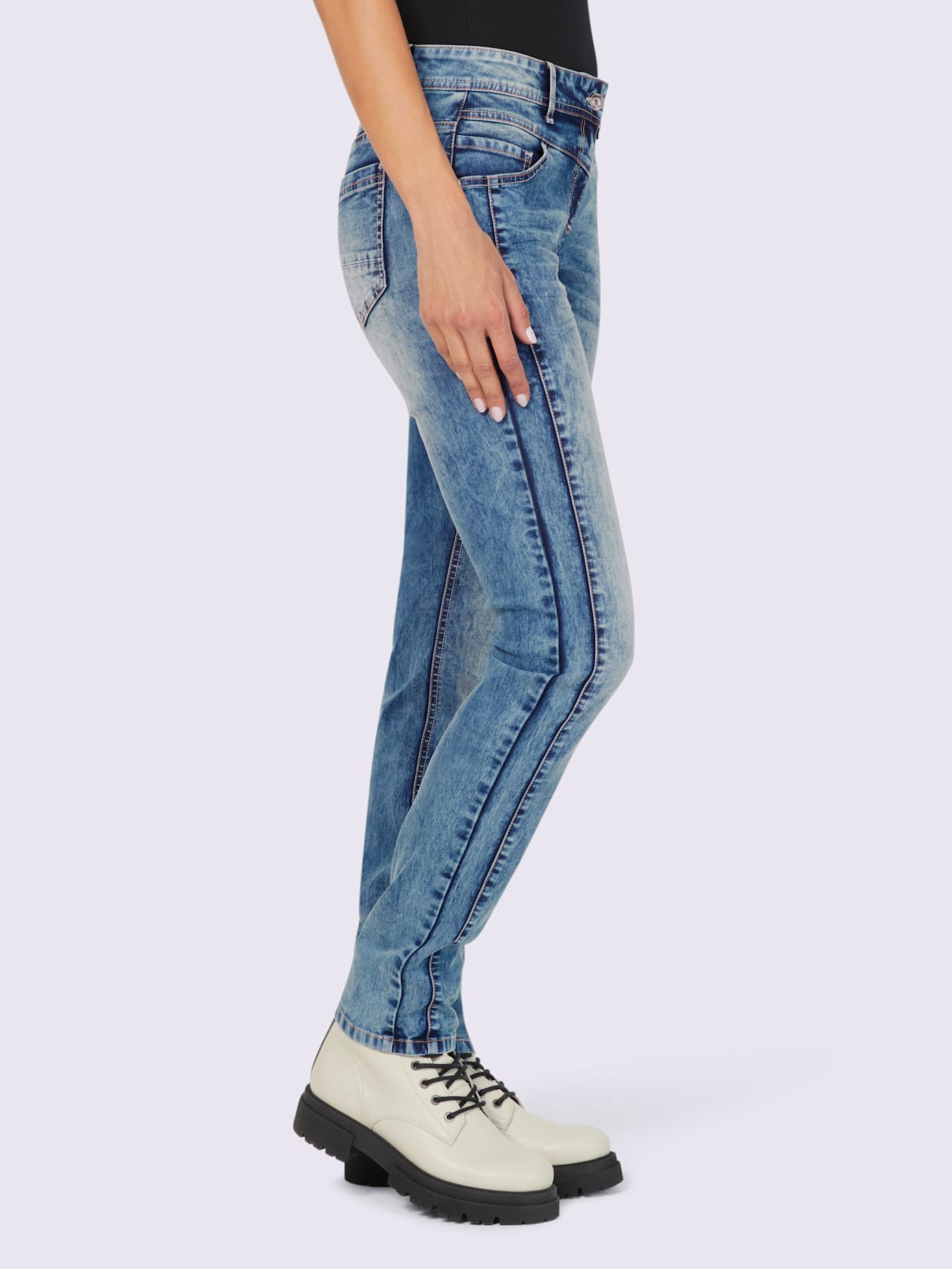 Jean délavé tendance