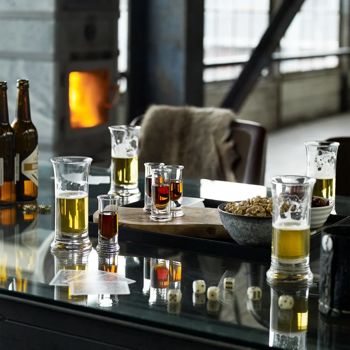 Holmegaard - No 5. Schnapsglas, 5 cl, klar