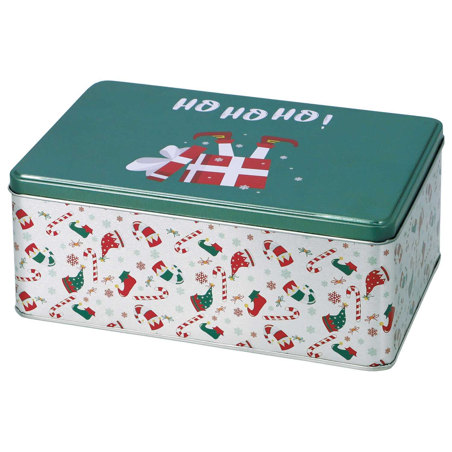 novooo Keksdose HoHoHo eckig