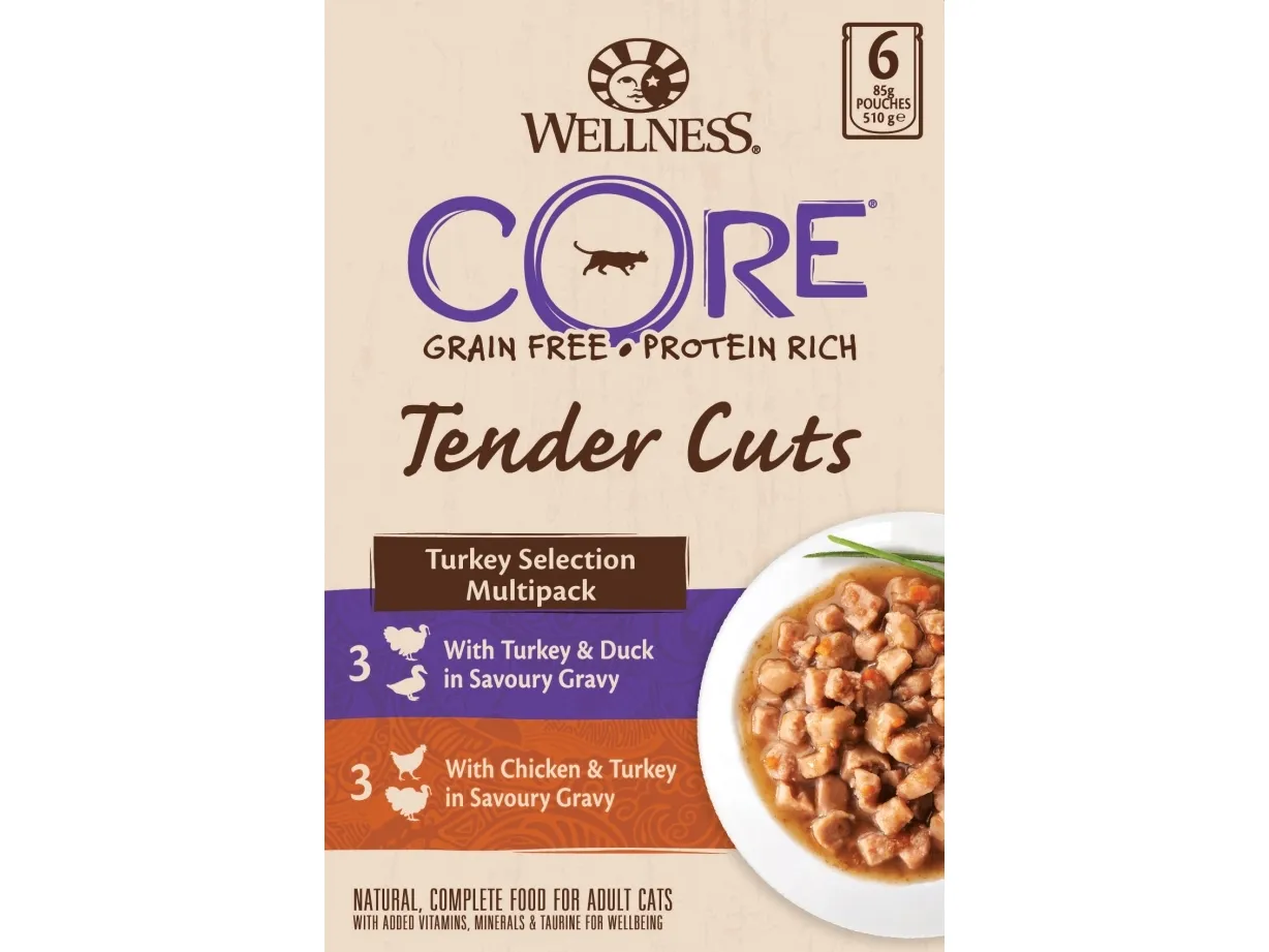 CORE Tender Cuts Turkey Selection Multipack 510g - (4 pk/ps)