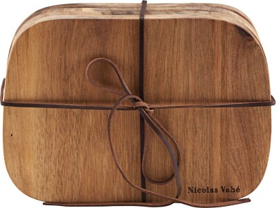 Nicolas Vahé - Smørebræt - Butter - Træ - Natur - 13X18,5 CM - 4 Stk