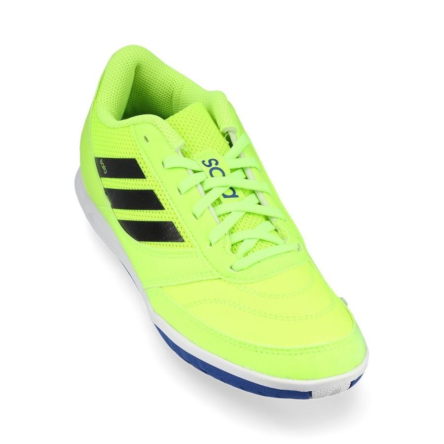 adidas Top Sala Competition IC - Lucid Lemon/Noir/Bleu Enfant