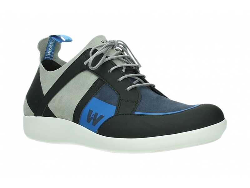 Wolky 04075 l-grey/royal-blue