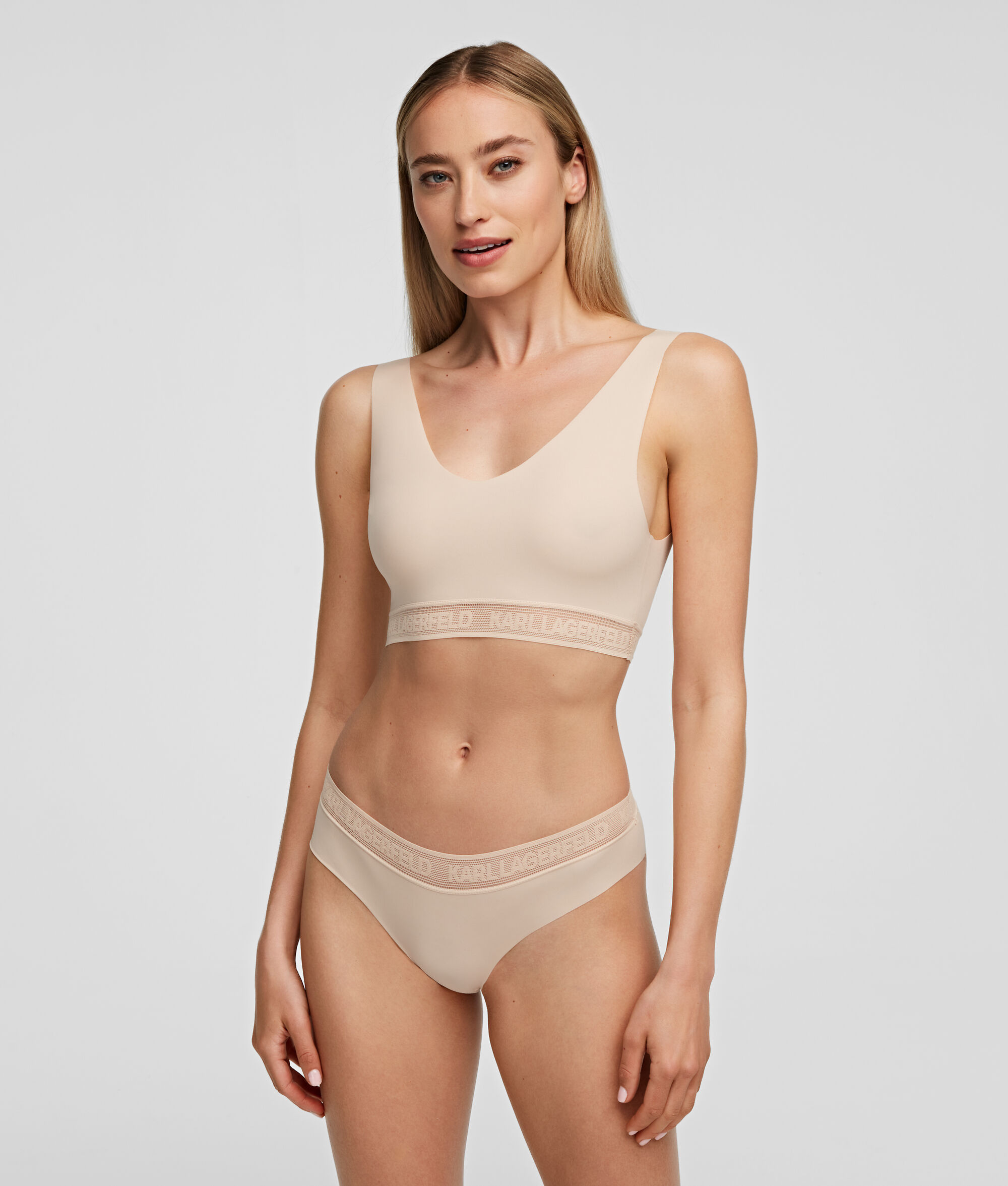 BRALETTE ULTRA-LÉGÈRE ORNÉE DU LOGO KARL