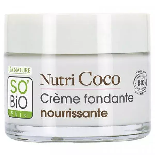 Creme Nutritivo Derretedor Orgânico So'Bio Étic Nutri Coco 50ml