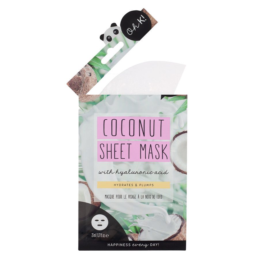Oh K! Coconut Sheet Mask with Hylauronic Acid 23ml