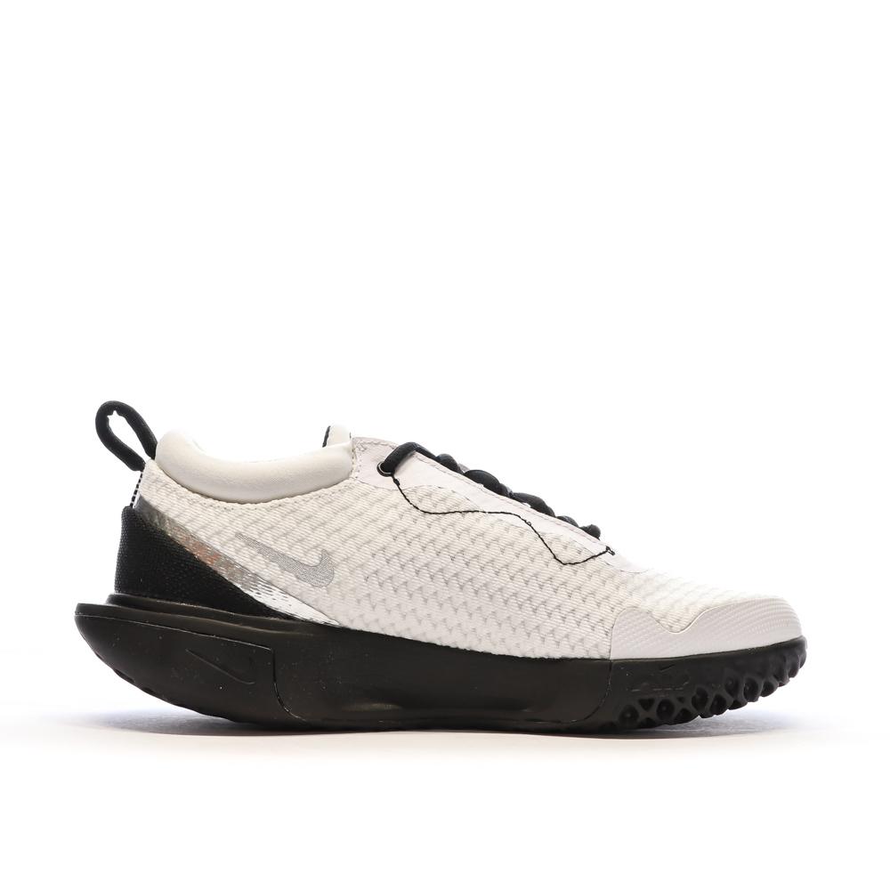 Nike Chaussure de Tennis Gris/Noir Femme Nike Zoom Court Pro HC