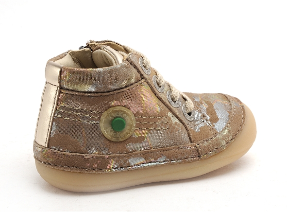 Kickers boots bottine bebe sonistreet fille or