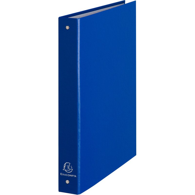 Classeur 4 anneaux cartonné Exacompta A4 - Dos 4 cm couleur
