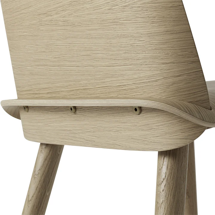 Muuto - Nerd Barhocker H 65 cm, Eiche