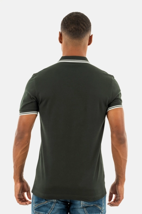 Polos fred perry mm3600 t50 nightgreen/snwht