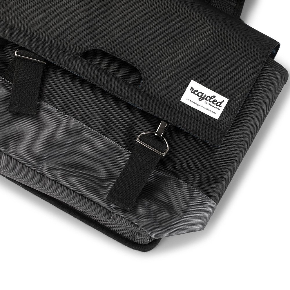 Urban Proof Cykeltaske Dobbelt 40 Liter Sort/Grå