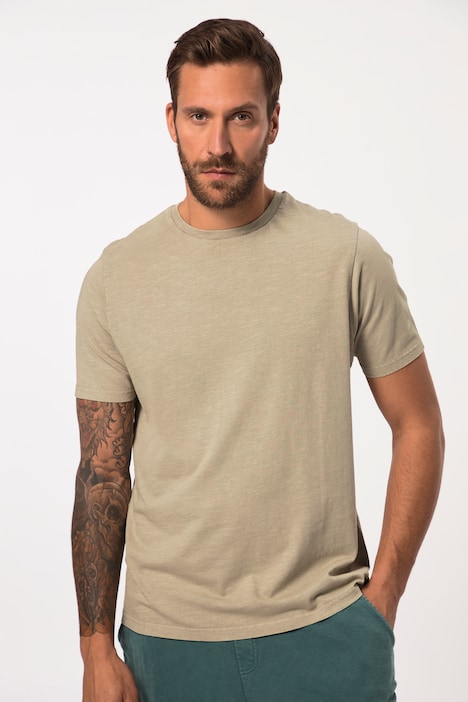 T-Shirt, Halbarm, Rundhals, bis 8 XL
