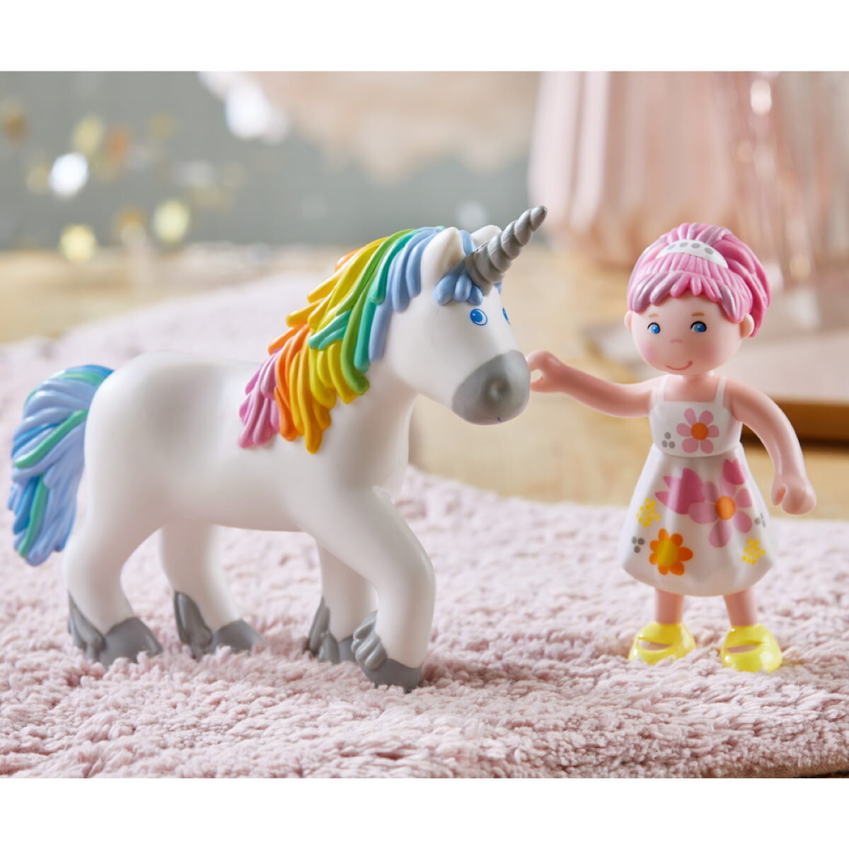 Haba Haba Little Friends – Amira & Einhorn Ruby Rainbow