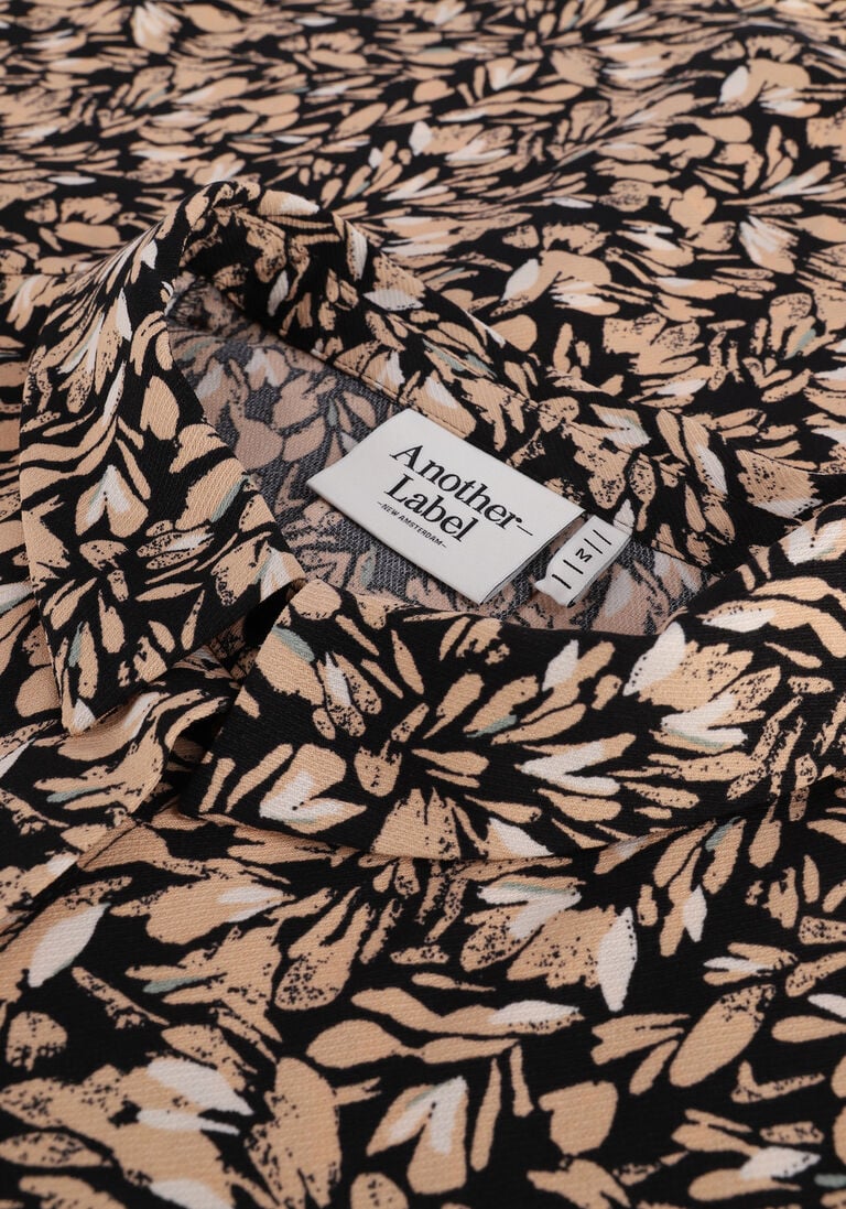 ANOTHER LABEL gele another label blouse dreiser floral shirt