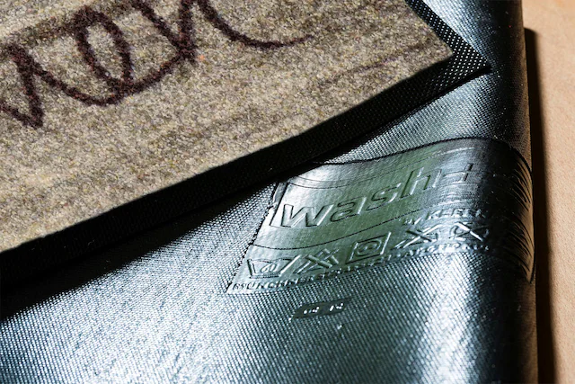 wash+dry by Kleen-Tex Fussmatte »Willkommensgruss« rechteckig 7 mm Höhe