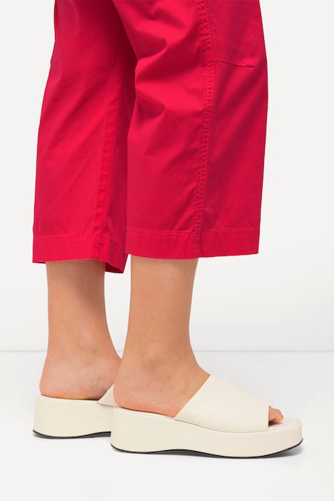 7/8-Hose Ruby, geformtes Knie, gerades Bein, Elastikbund