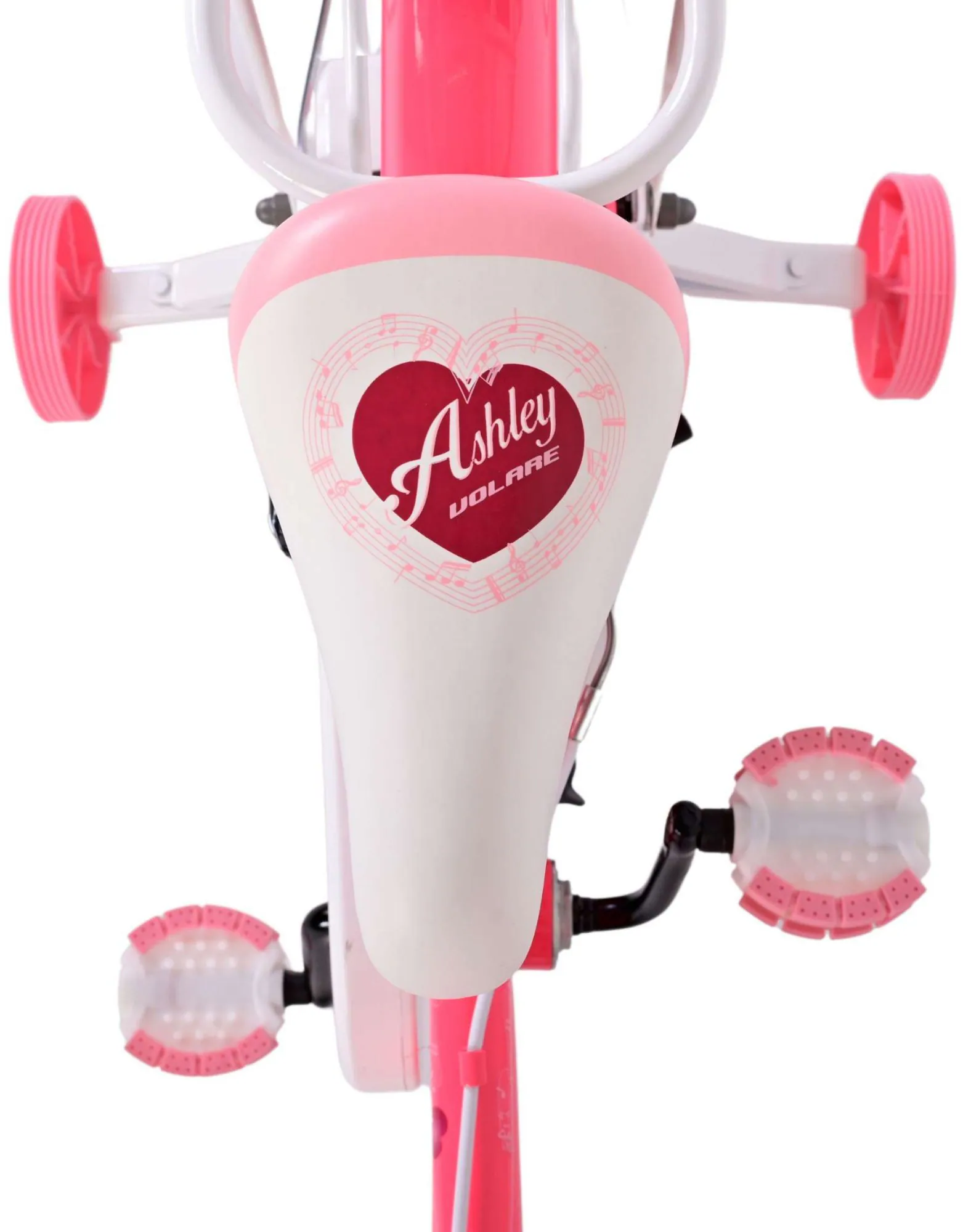TPFSports Ashley Kinderfahrrad - Mädchen - 16 Zoll - Rücktritt + Handbremse - Rosa