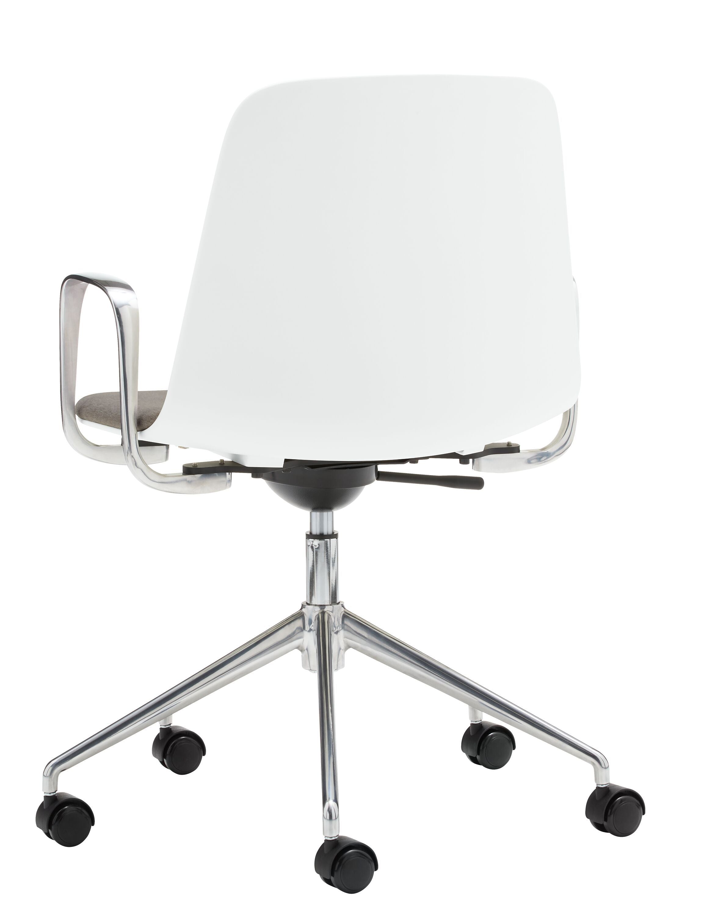 MUSK Bürostuhl - Weiss / B: 65.5 cm x T: 65.5 cm x H: 84.5 cm