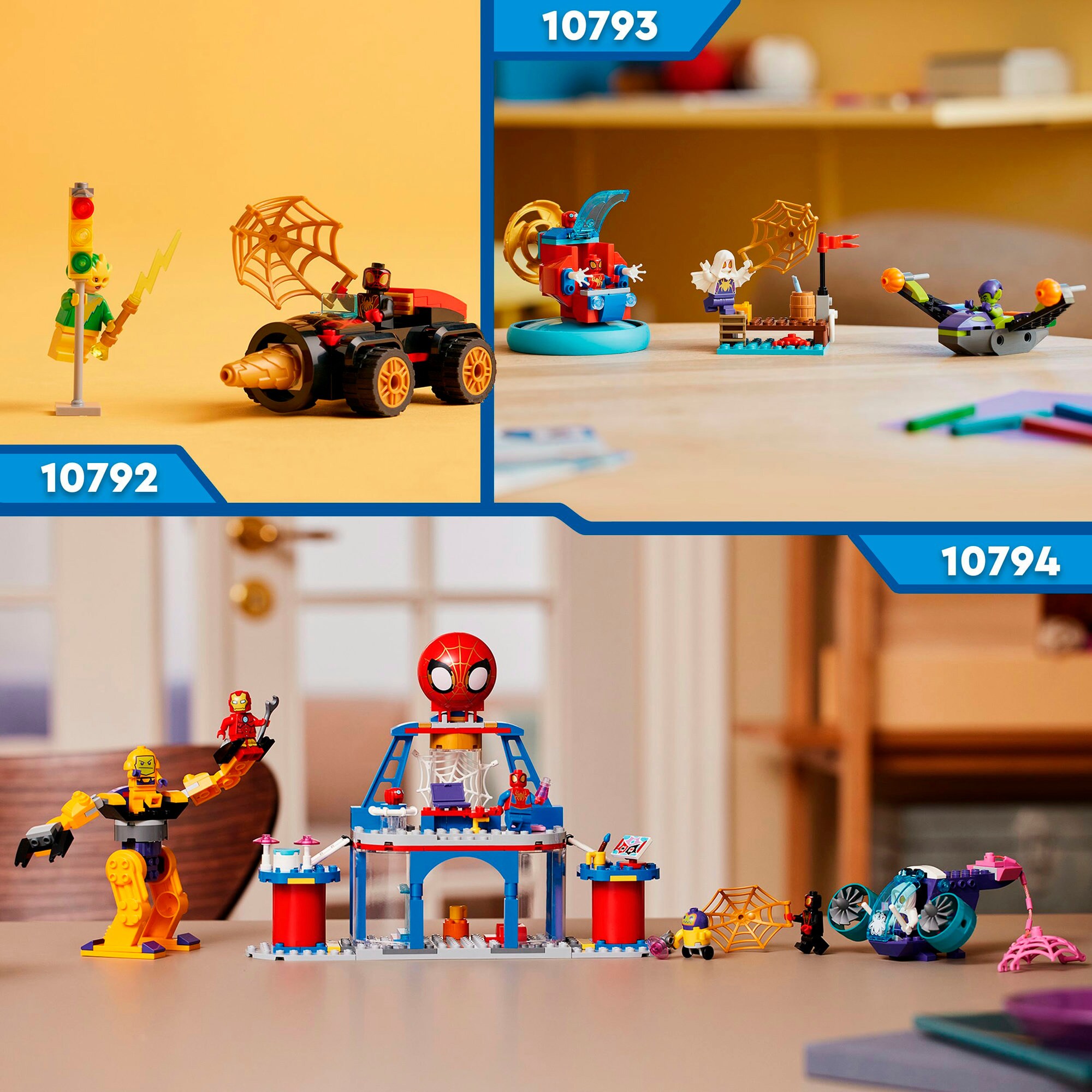 LEGO Konstruktionsspielzeug Marvel Spidey und seine Super-Freunde Spidey vs. Green Goblin
