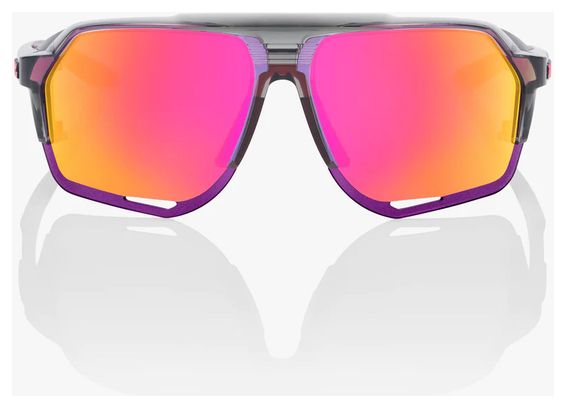 Lunettes 100% Norvik Gris - Purple Multilayer Mirror Lens